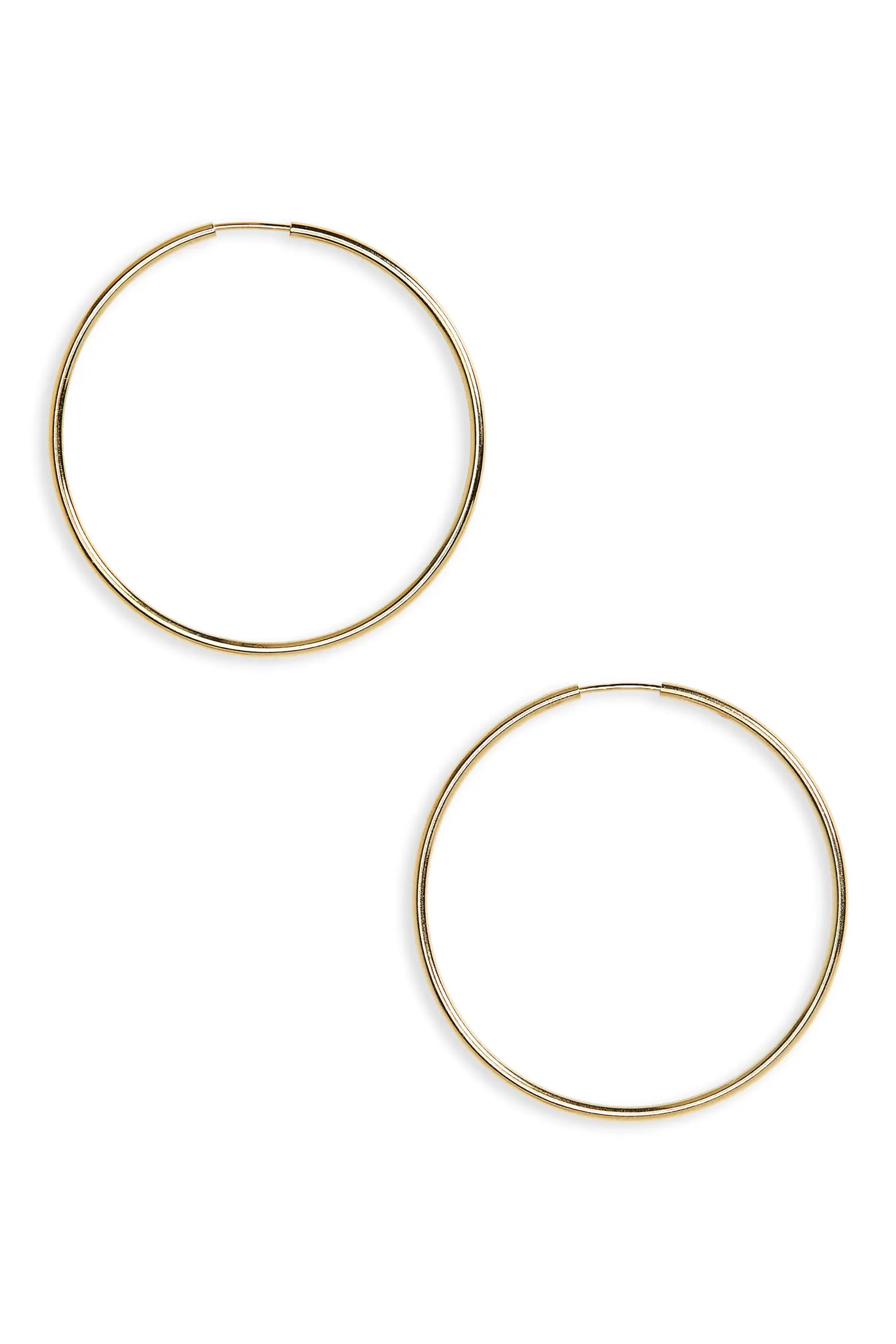 Argento Vivo Sterling Silver Argento Vivo Endless Hoops (Women) | Nordstrom | Nordstrom