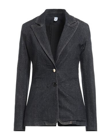 Liu •jo Woman Blazer Blue Size 12 Cotton, Polyester, Elastane | YOOX (US)