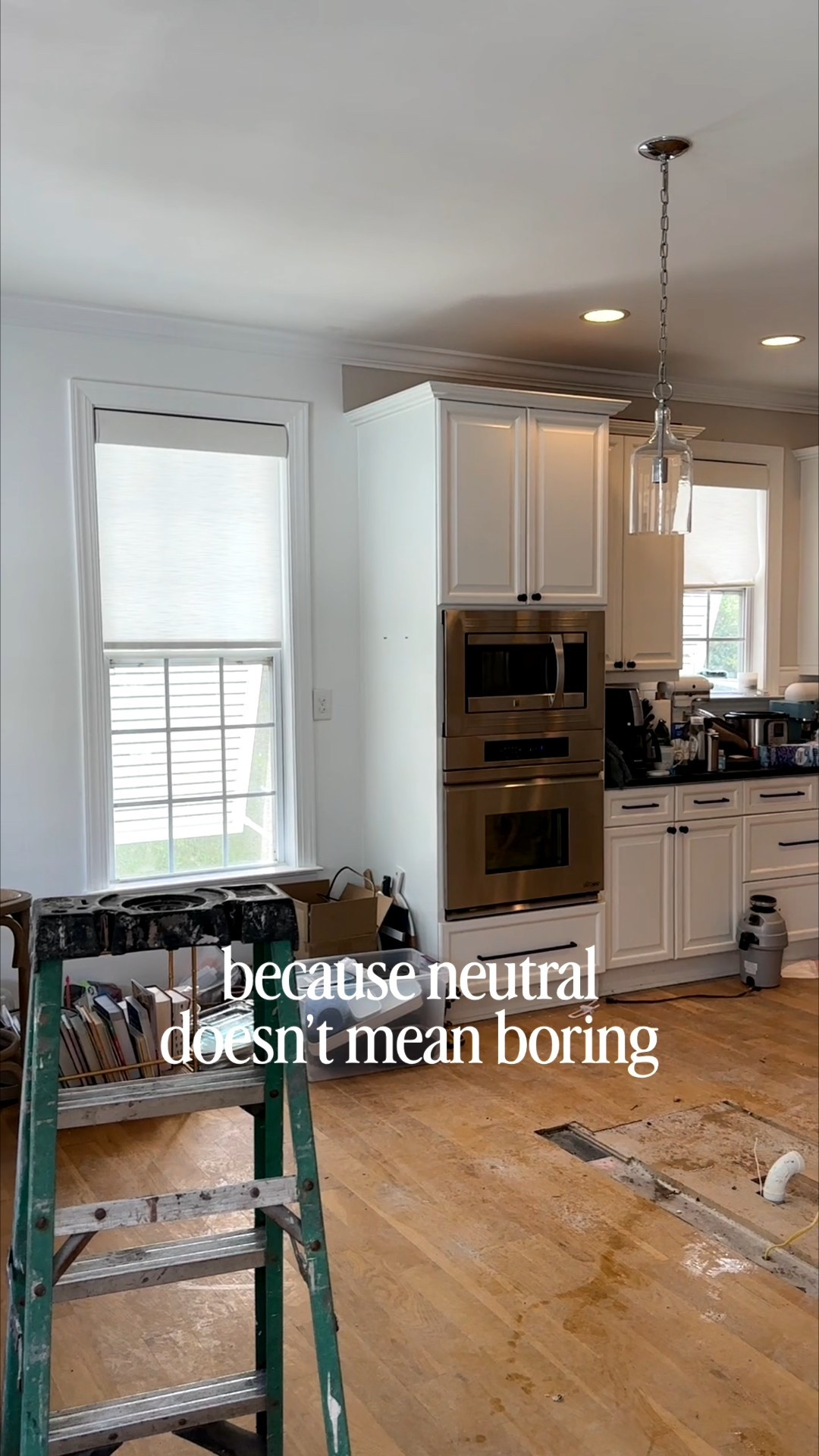 Behind the scenes of our kitchen renovation, and what we used to make it happen! Neutral kitchen, world, market, natural, woven, Raton. 

#LTKHome #LTKOver40