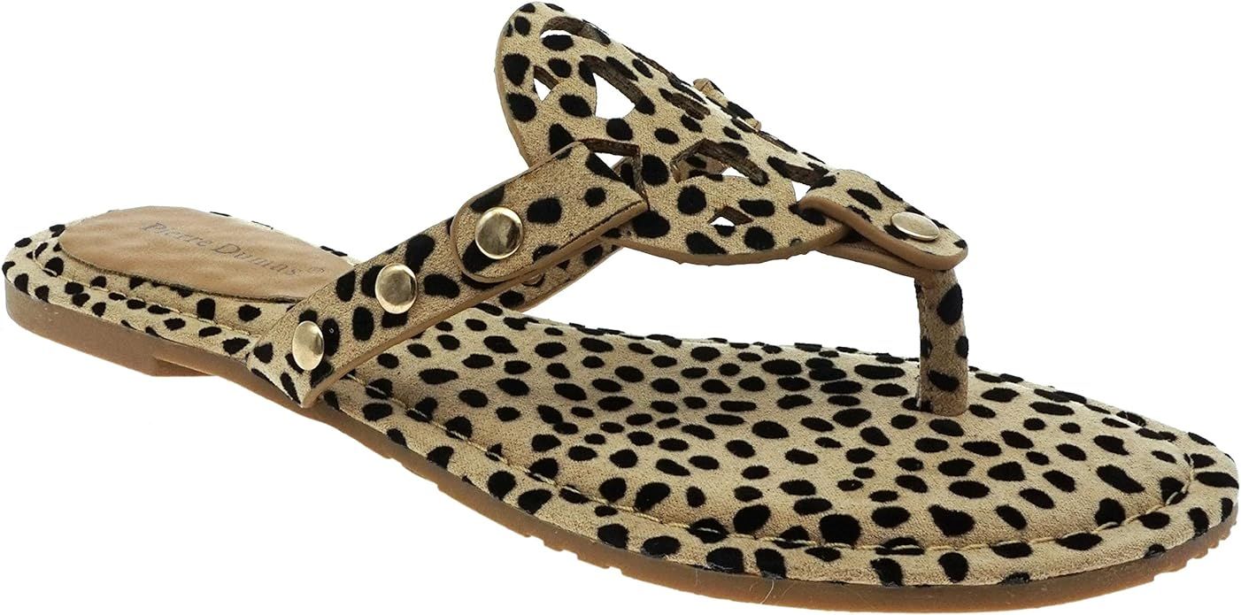 MVE Shoes Women's Pierre Dumas Slip On Open Toe Fashion Sandals | Amazon (US)