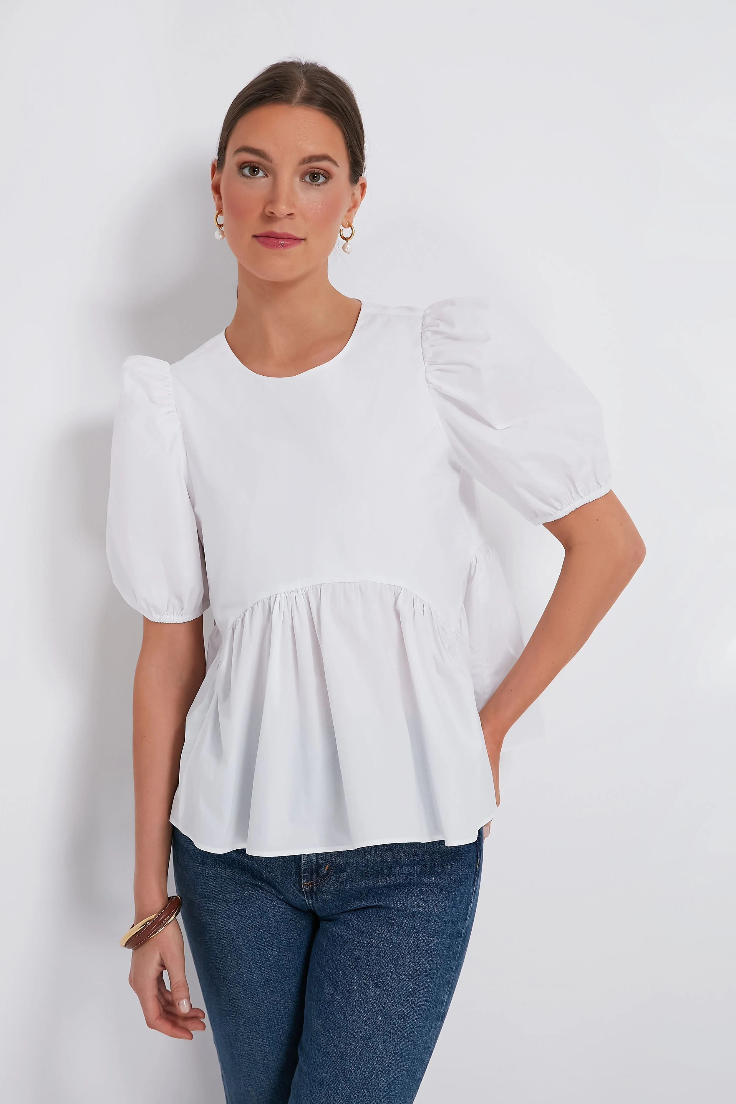 White Lula Blouse | Tuckernuck (US)