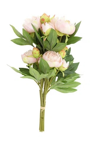 Artificial Light Pink Peony Stems | Wayfair North America