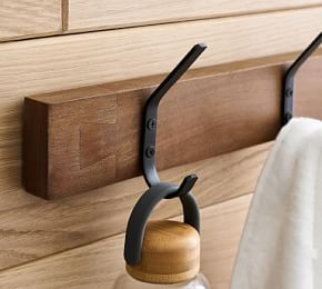 Reed Row Of Hooks | Pottery Barn CA