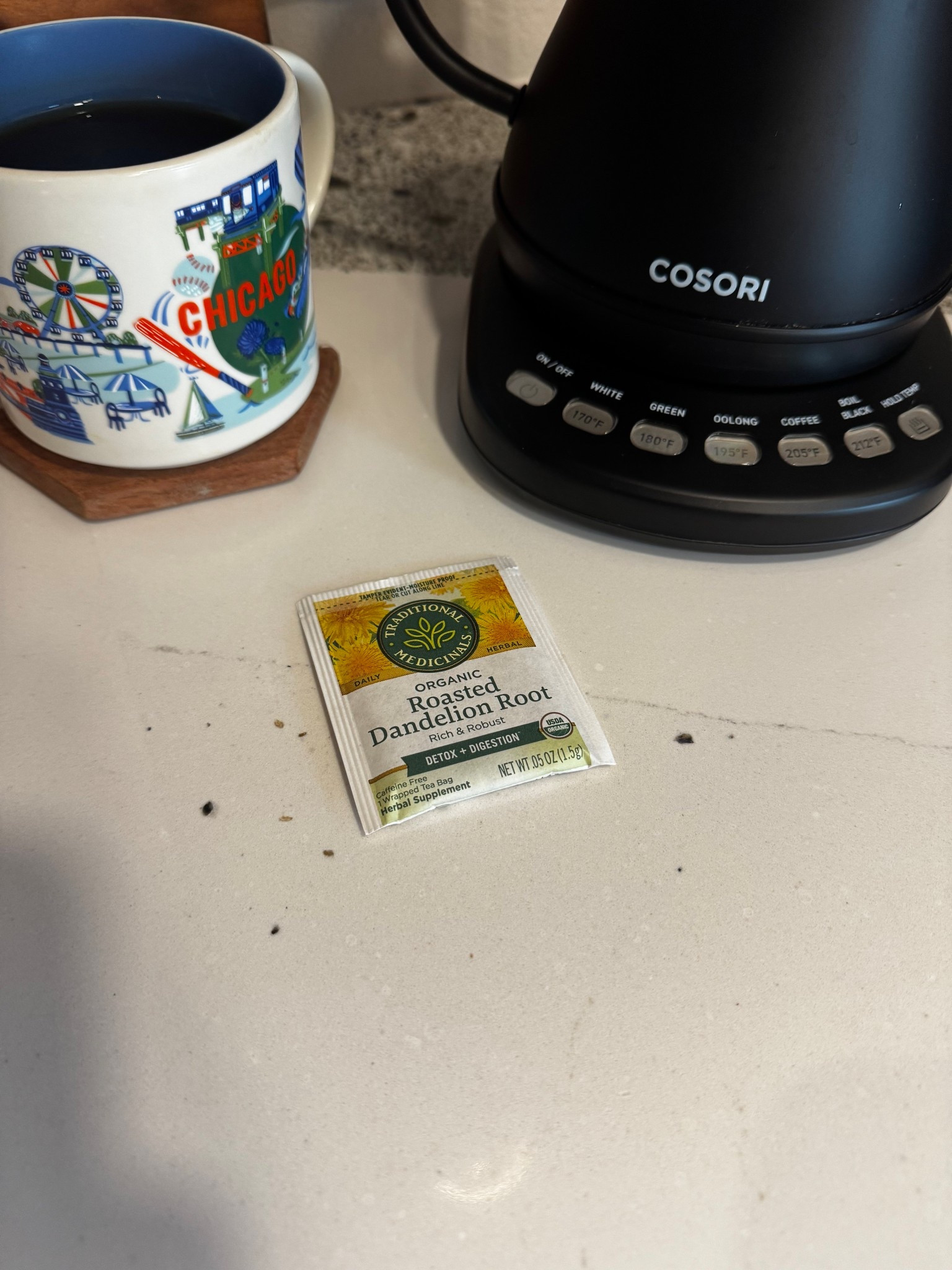 Dandelion tea is fantastic for balancing liver- type constitution. This helps drain the dampness in your body. I like to have it at least once a day, and mostly tend to have it in the afternoon. Be sure to follow steeping and water temp directions for proper utilization of the leaves  

#LTKBeauty #LTKSeasonal #LTKHome