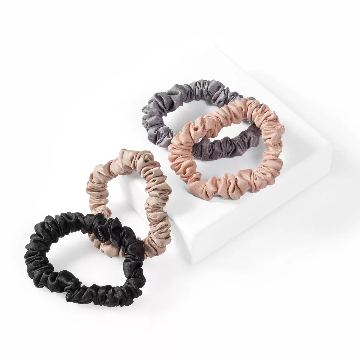 The Hair Edit Ruched Ribbon - 4pk | Target