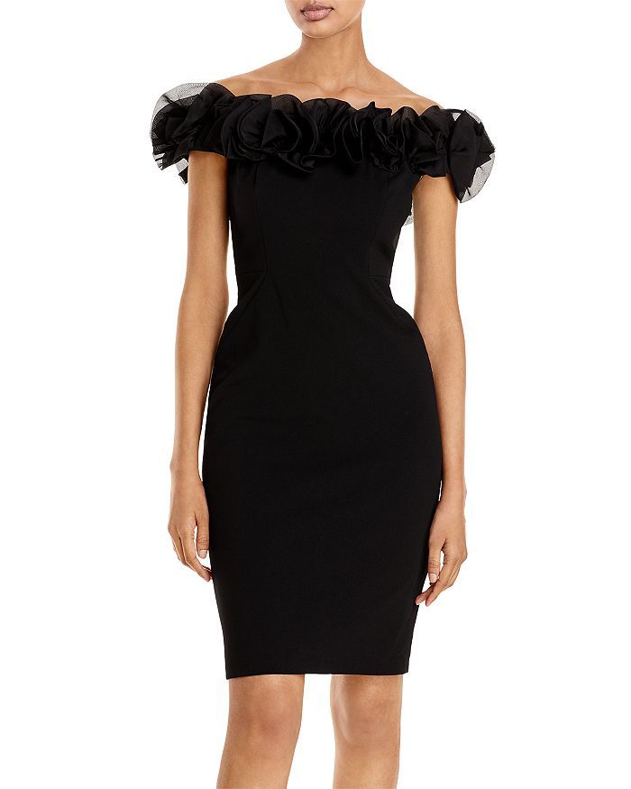 Ruffled Off-the-Shoulder Dress | Bloomingdale's (US)