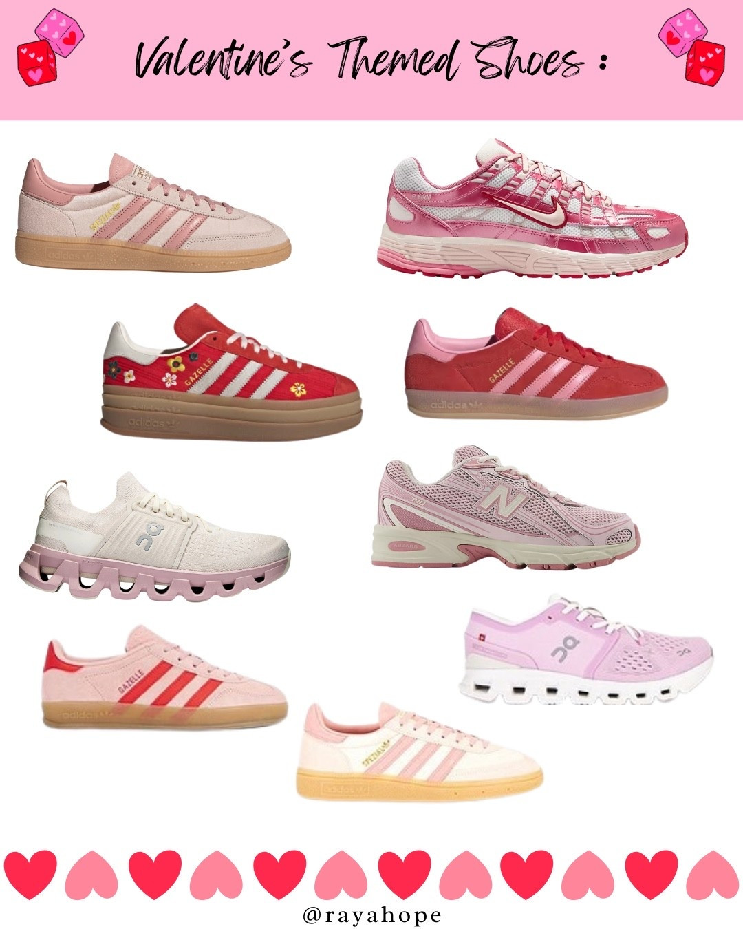 Valentines Themed Shoes / VDay Shoes / Valentines Outfits 

#LTKSeasonal #LTKSaleAlert #LTKValentine
