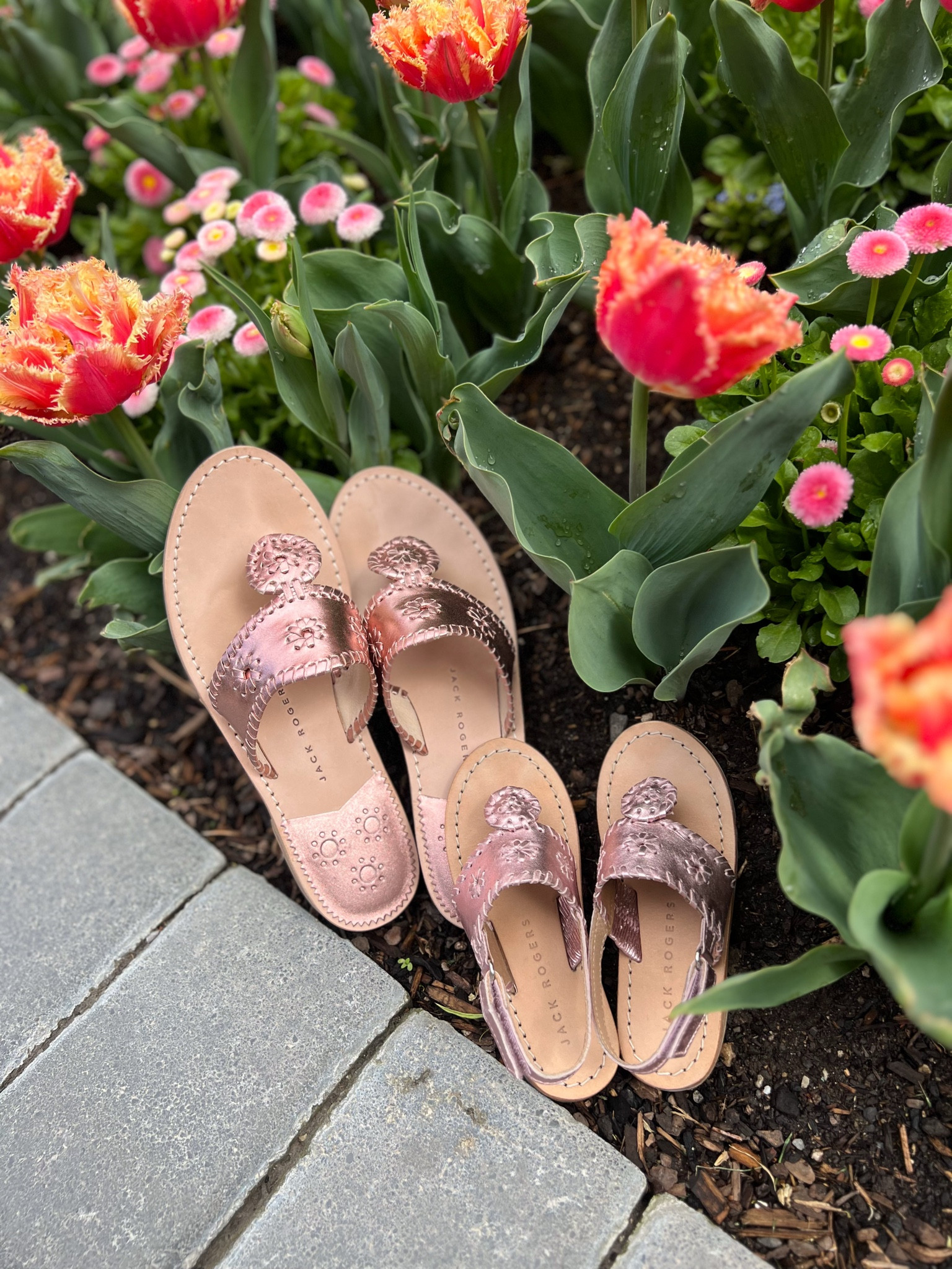 Treat yourself for mother's day with Mommy and Me sandals! These are high quality and will last. Rose Quartz Original @jackrogersusa @jackrogers 

 #LTKMothersDay #LTKmomlife #LTKKids