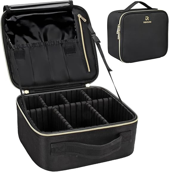 Travel Makeup Case,Chomeiu- Professional Cosmetic Makeup Bag Organizer,Accessories Case, Tools Ca... | Amazon (US)