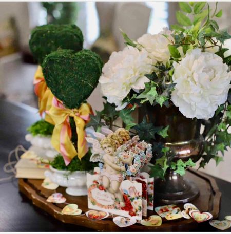 Adorable moss-covered heart topiary! Perfect for your Valentine’s Day table. Check out full directions at https://www.peacockridgefarm.com/how-to-make-a-beautiful-heart-shaped-moss-topiary/

#LTKSeasonal #LTKFind #LTKunder50