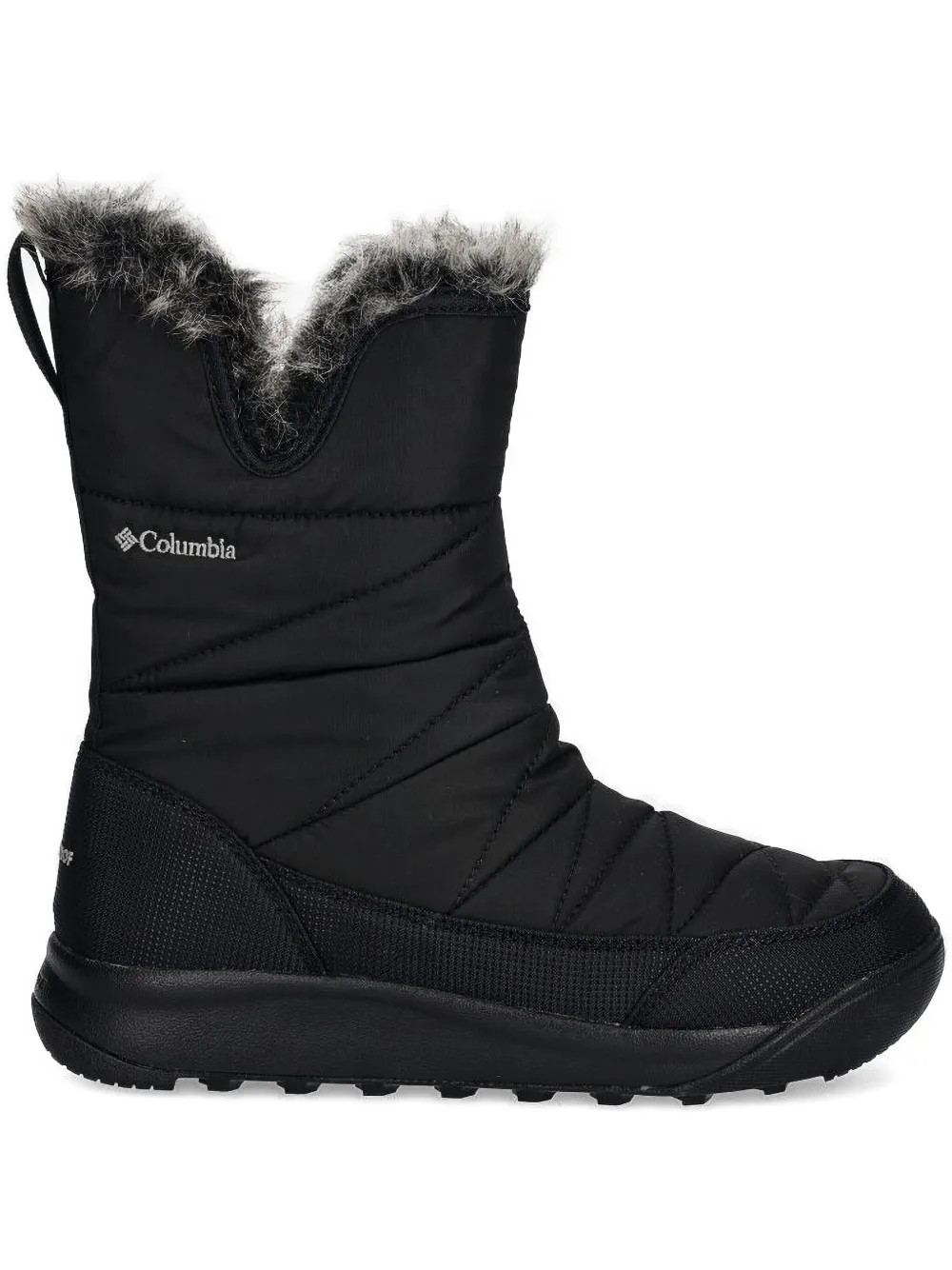 Columbia quilted faux-fur boots - Black | Farfetch Global