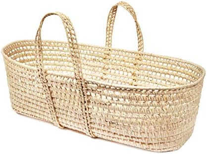 Tadpoles Moses Basket & White Cotton Terry Pad, Small Single, Model: MBTP009 | Amazon (US)