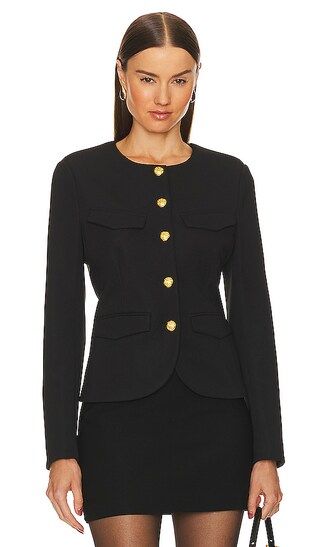Kensington Jacket in Black | Revolve Clothing (Global)