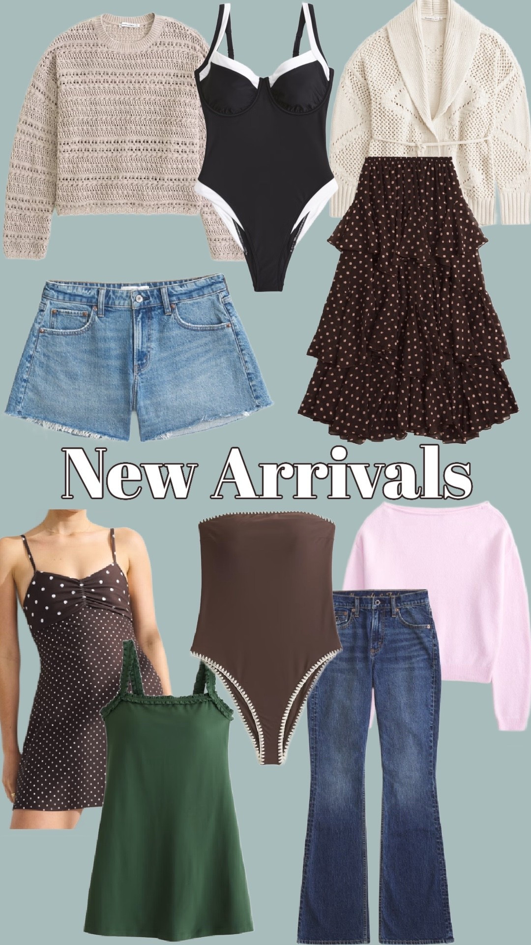 New Arrivals at Abercrombie! Some are on sale today!

Abercrombie sale, jean shorts, swimsuit, spring break, spring outfitts

#LTKdayinmylife #LTKSaleAlert #LTKootd