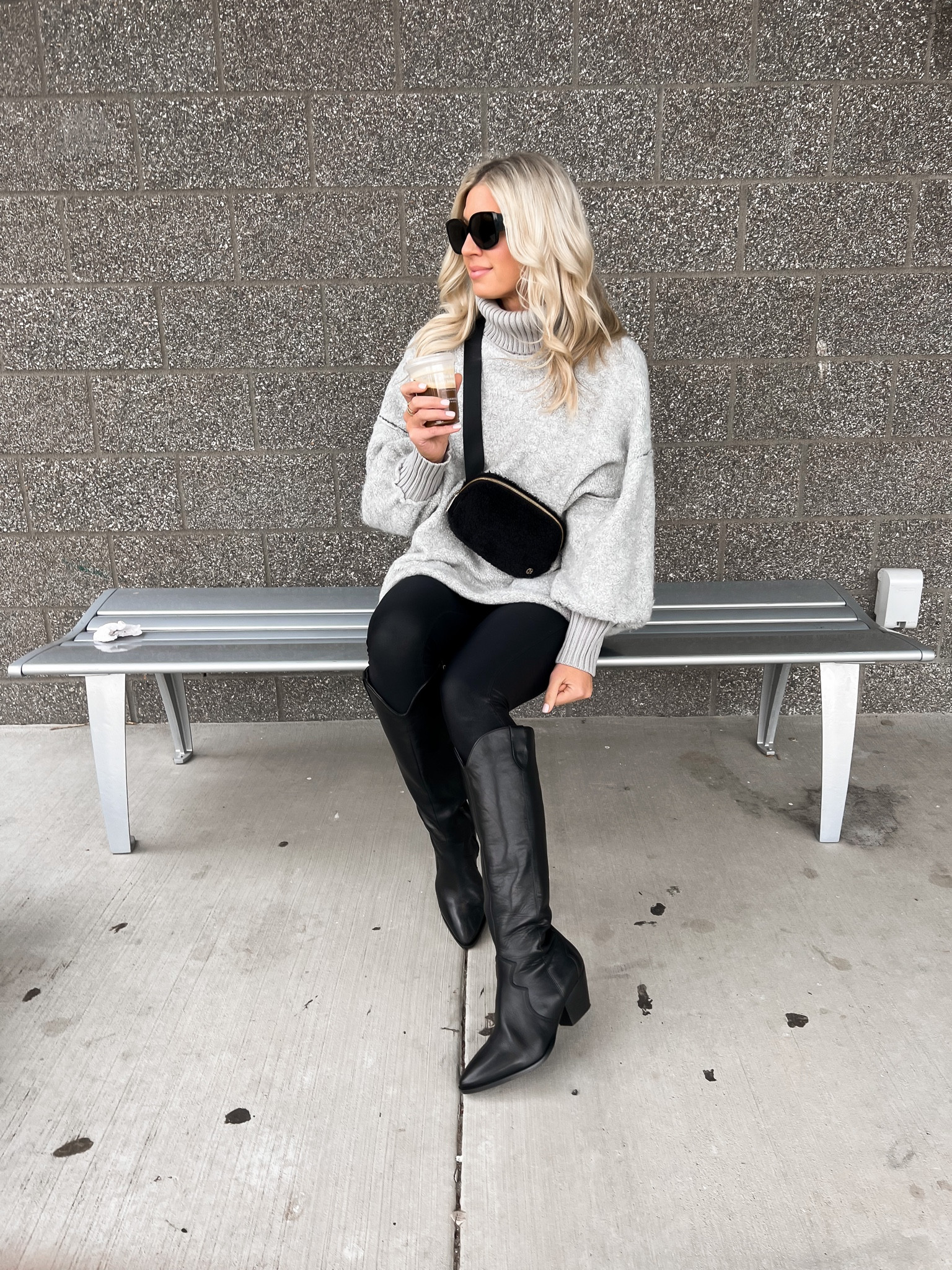 Favorite turtleneck sweater on sale. I got my true size. It’s the perfect length for leggings. Winter style 

#LTKSeasonal #LTKsalealert #LTKstyletip