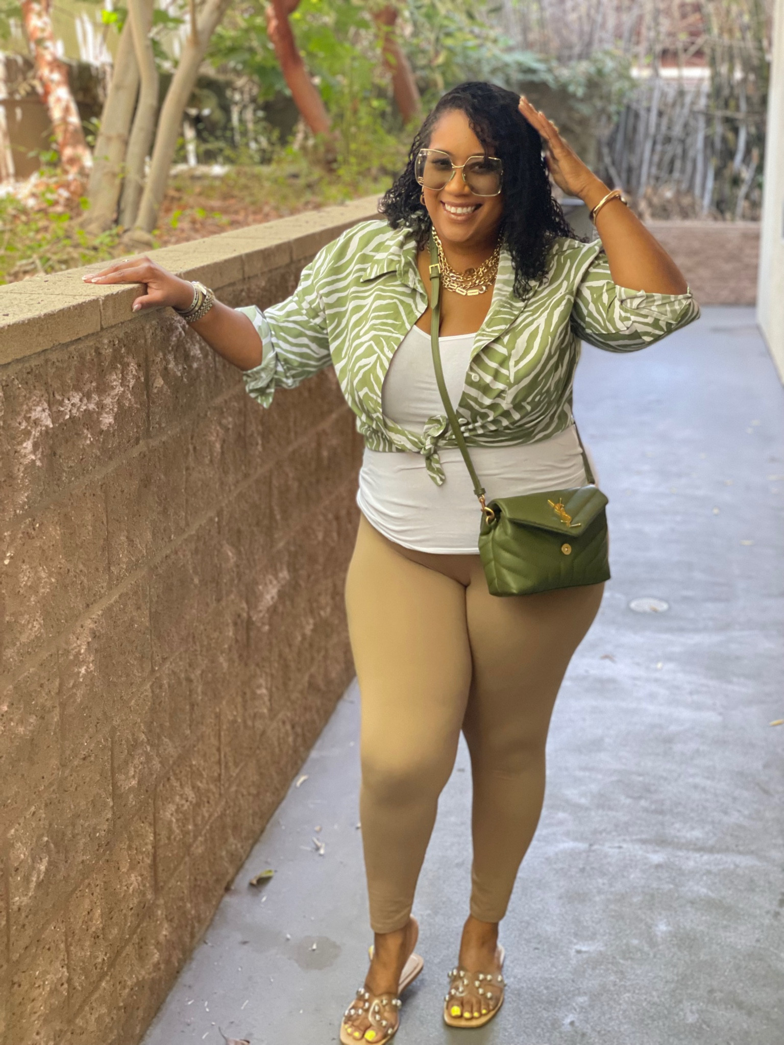 Easy summer lunch outfit! Zebra print for the win 🦓💚

#LTKmidsize #LTKplussize #LTKover40