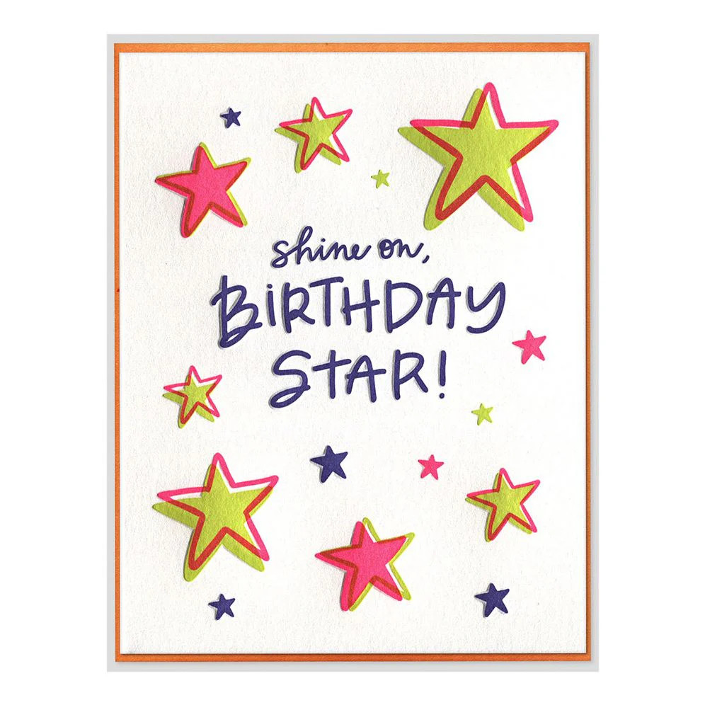 Birthday Star Birthday Card | Paper Source