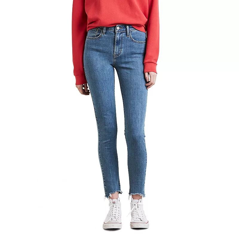 Women's Levi's 721 Modern Fit High Rise Skinny Jeans, Size: 30(US 10)Medium, Dark Blue | Kohl's