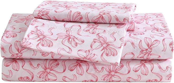 Betsey Johnson - Full Bed Sheets, Soft & Lightweight Bedding, Fade & Wrinkle Resistant (Ballet Bo... | Amazon (US)