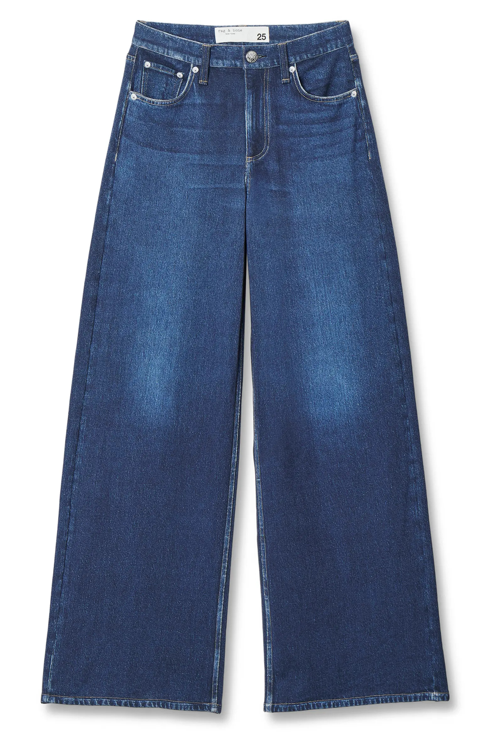 rag & bone rb Miramar Sofie High Waist Ankle Wide Leg Terry Sweatpant Jeans (Women) | Nordstrom | Nordstrom