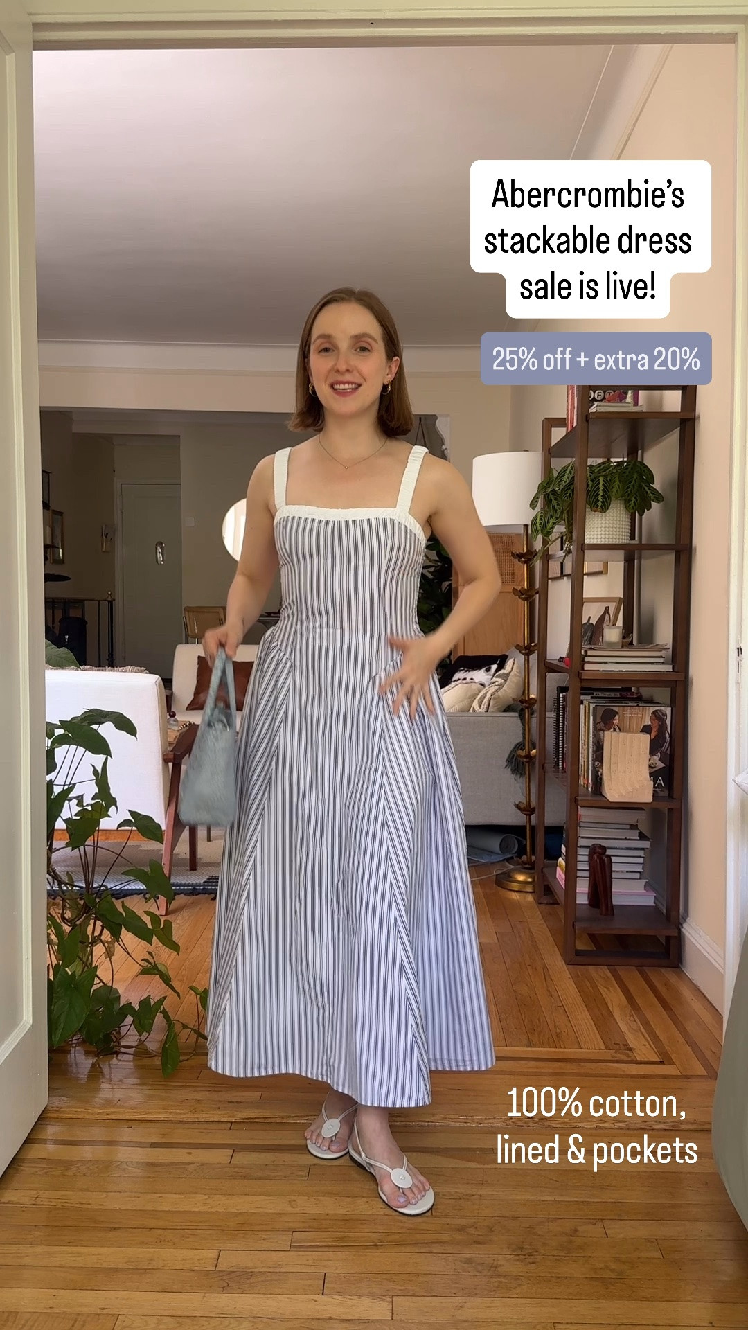 Stackable Abercrombie dress sale! 25% off + stackable 20% off with code AFLTK Wearing xs petite

#LTKxAbercrombie