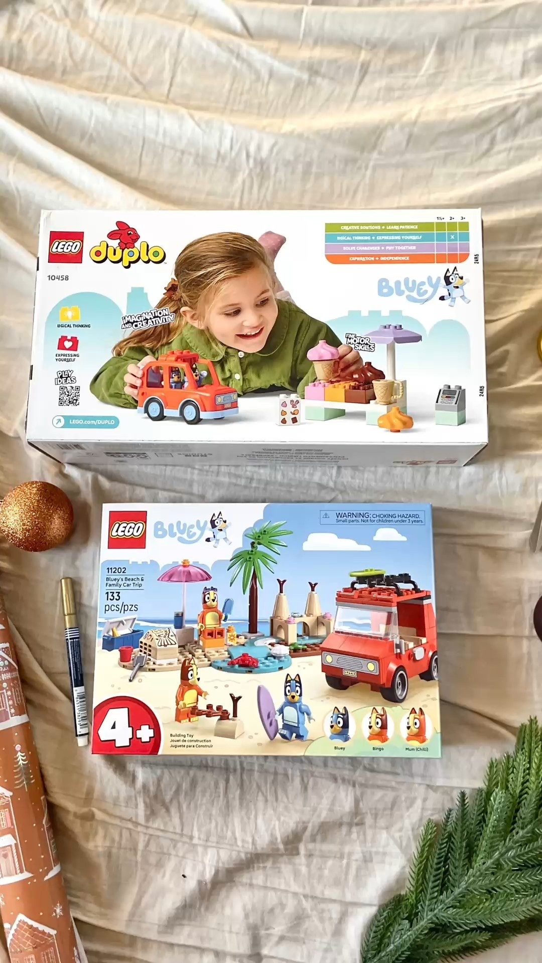 How cute are these Bluey LEGO and Duplo sets? I bought these for my kids for Christmas from Target and used my Target Circle Card discount for an extra 5% off! 🙌🏻 Many LEGO sets are 20% off at Target making this a great deal on last minute gifts! 




#LTKKids #LTKGiftGuide #LTKFindsUnder100