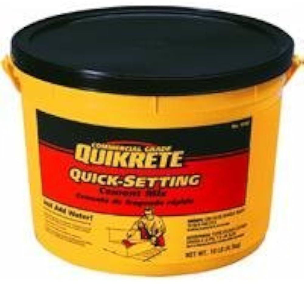 Quikrete Quick-Setting Cement 10 lb. | Amazon (US)