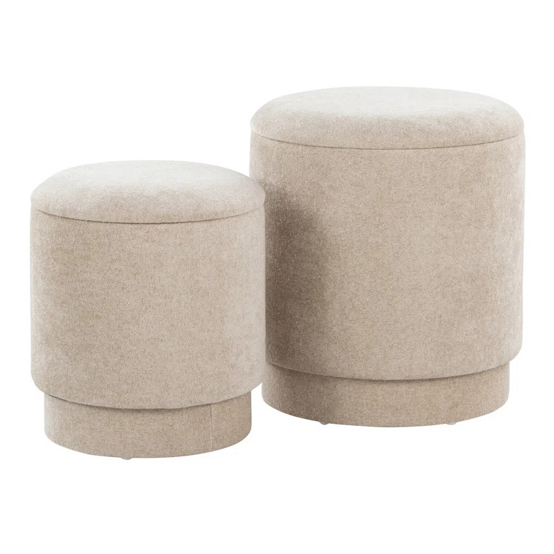 Carlesia Upholstered Storage Ottoman | Wayfair North America