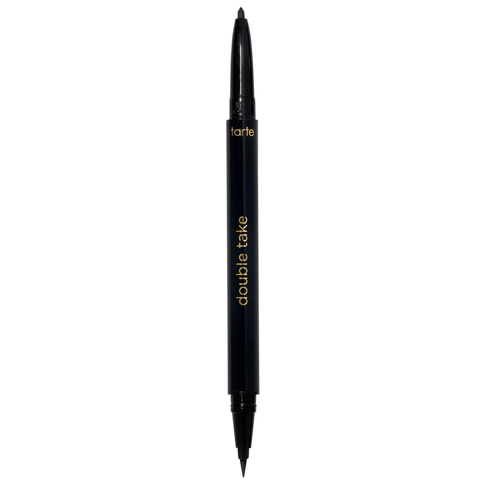 tarte double take waterproof liquid & gel pencil eyeliner, Size: MINI, Black | Kohl's