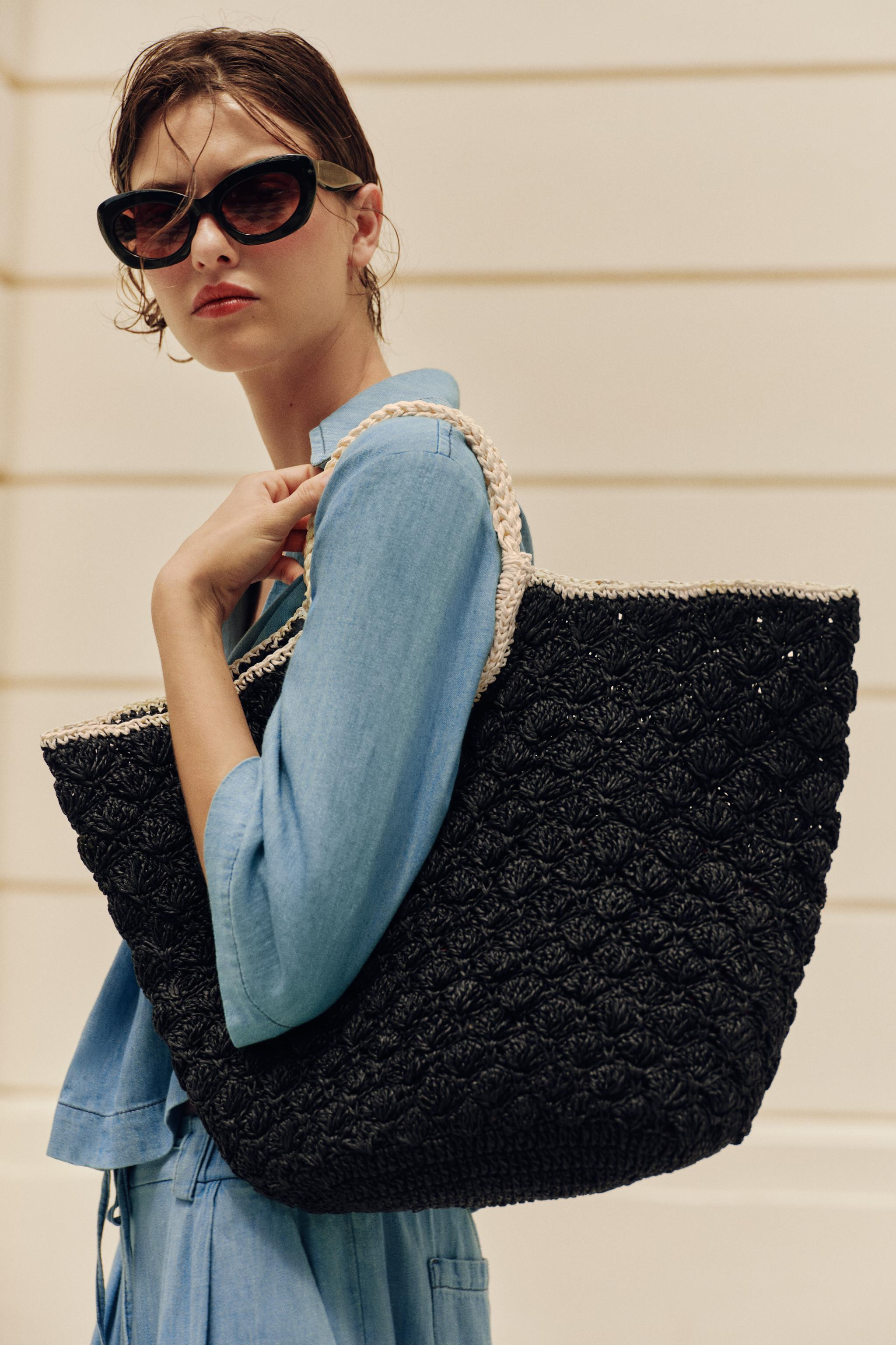 WOVEN BASKET BAG | Zara UK
