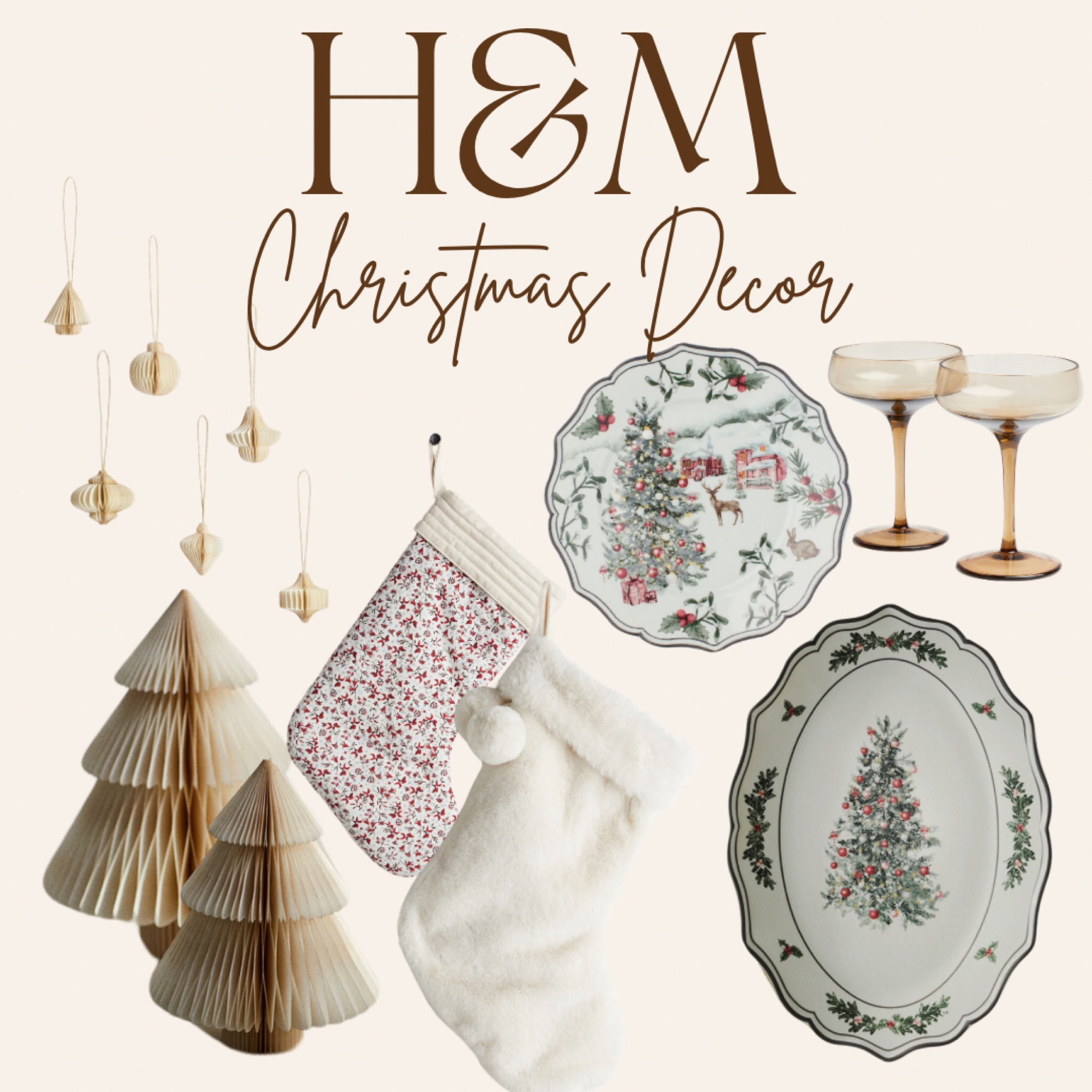 Christmas home decor finds from H&M

#LTKHoliday #LTKHome #LTKSeasonal