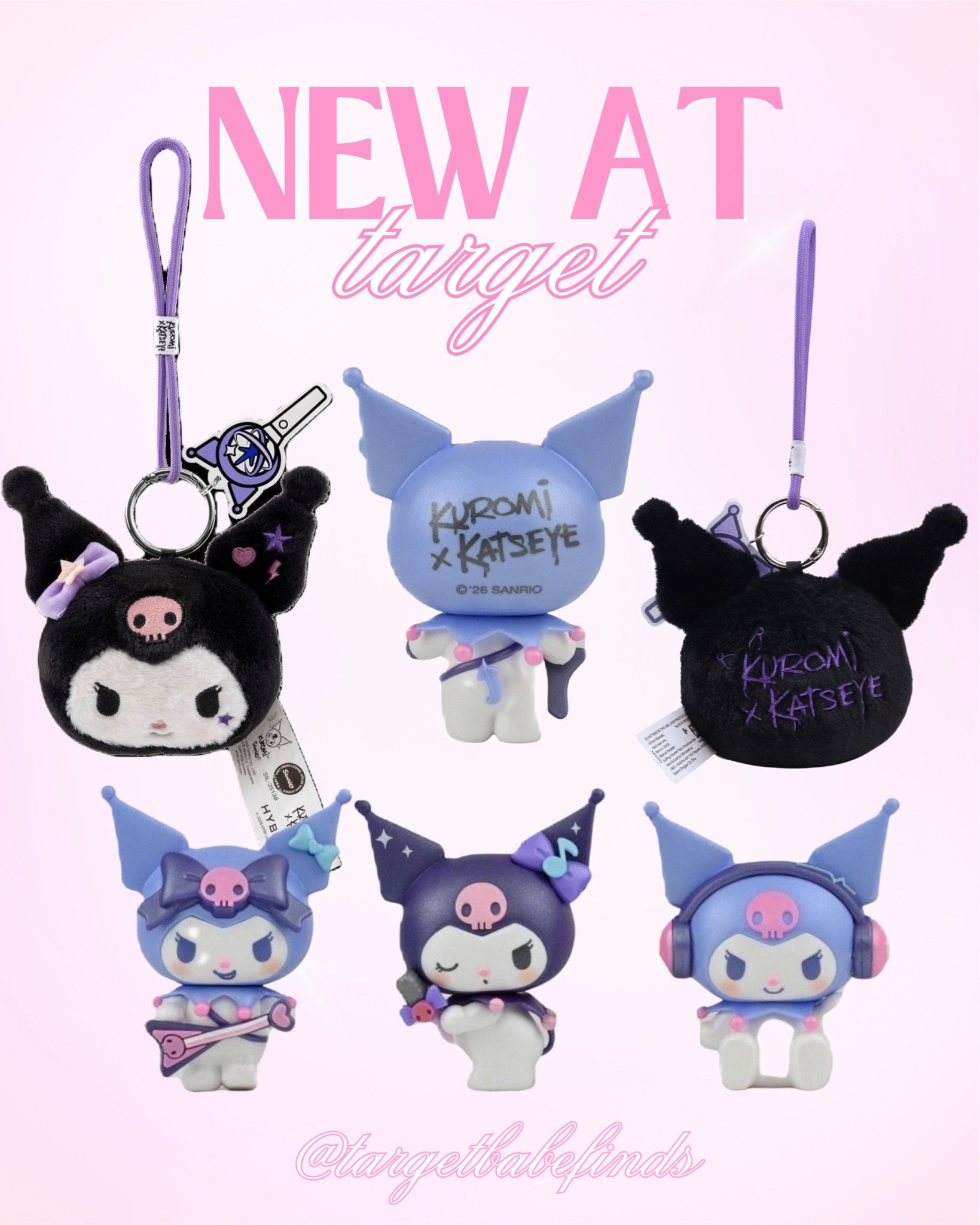 Katseye x Kuromi figurine and bag charm 💜

#LTKKids #LTKootd #LTKdayinmylife