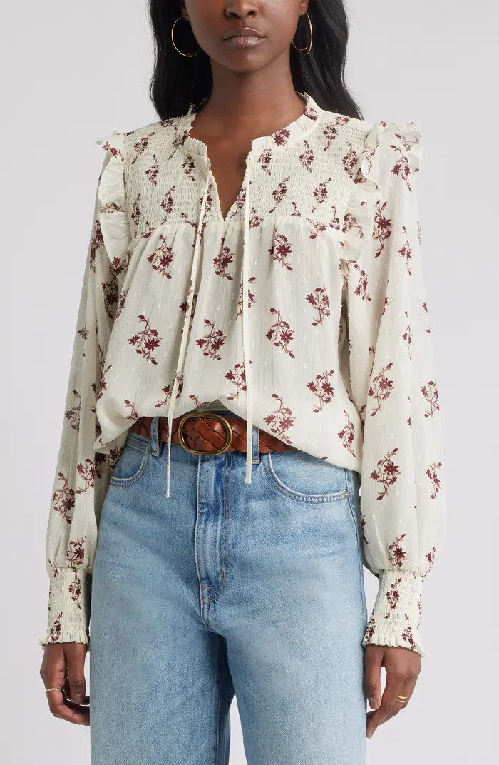Smock Yoke Top | Nordstrom