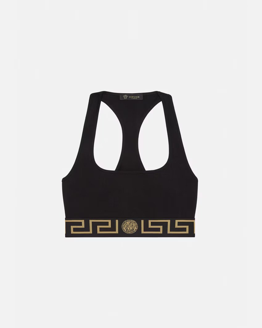 Greca Border Scoop Bralette | Versace (US)