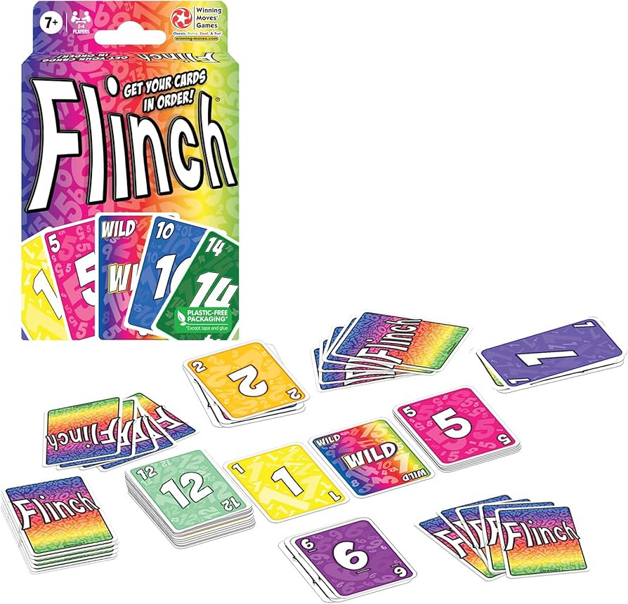 Flinch Card Game, the Original Stockpile Card Game, for 2 to 4 Players, Ages 7+ | Amazon (US)