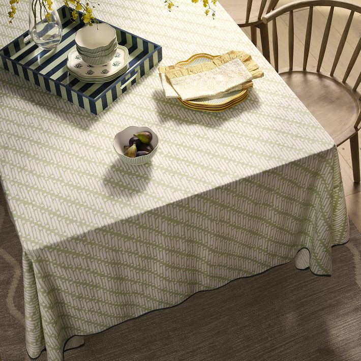 RHODE Batik Cotton Tablecloth | West Elm (US)