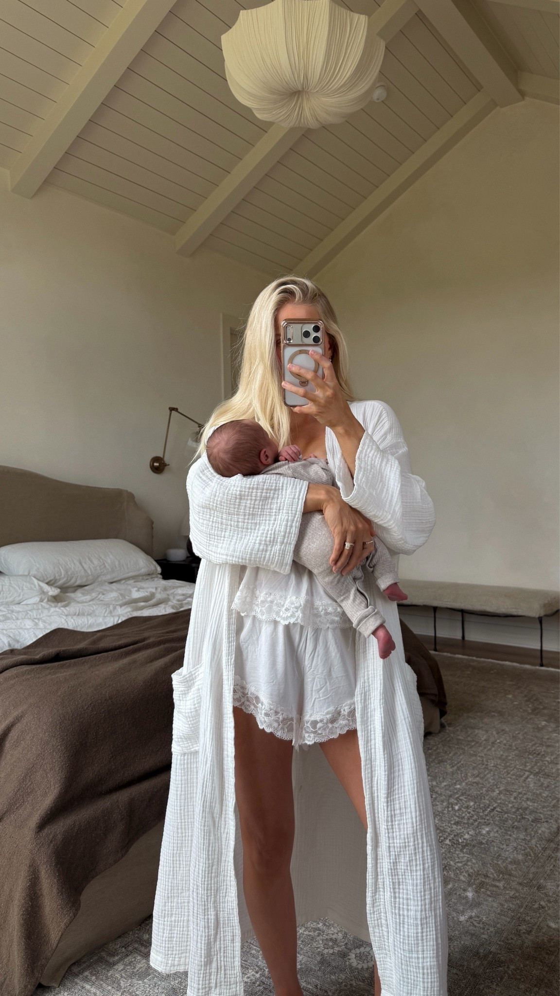 SIZE: S/M in robe, L in set! #kathleenpost Postpartum outfit, newborn phase, newborn outfit, baby boy

#LTKmorningroutine #LTKmomlife #LTKootd