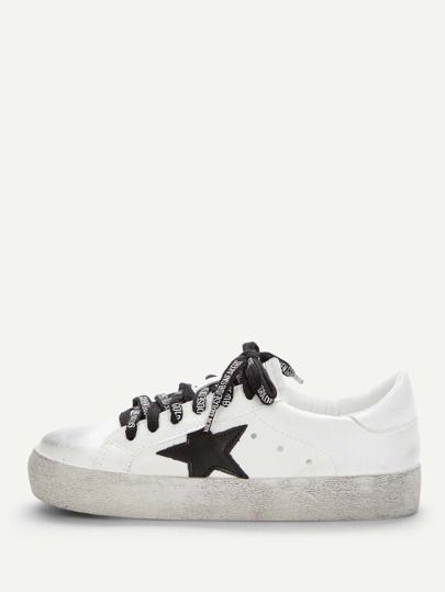 Lace Up Low Top Sneakers | SHEIN