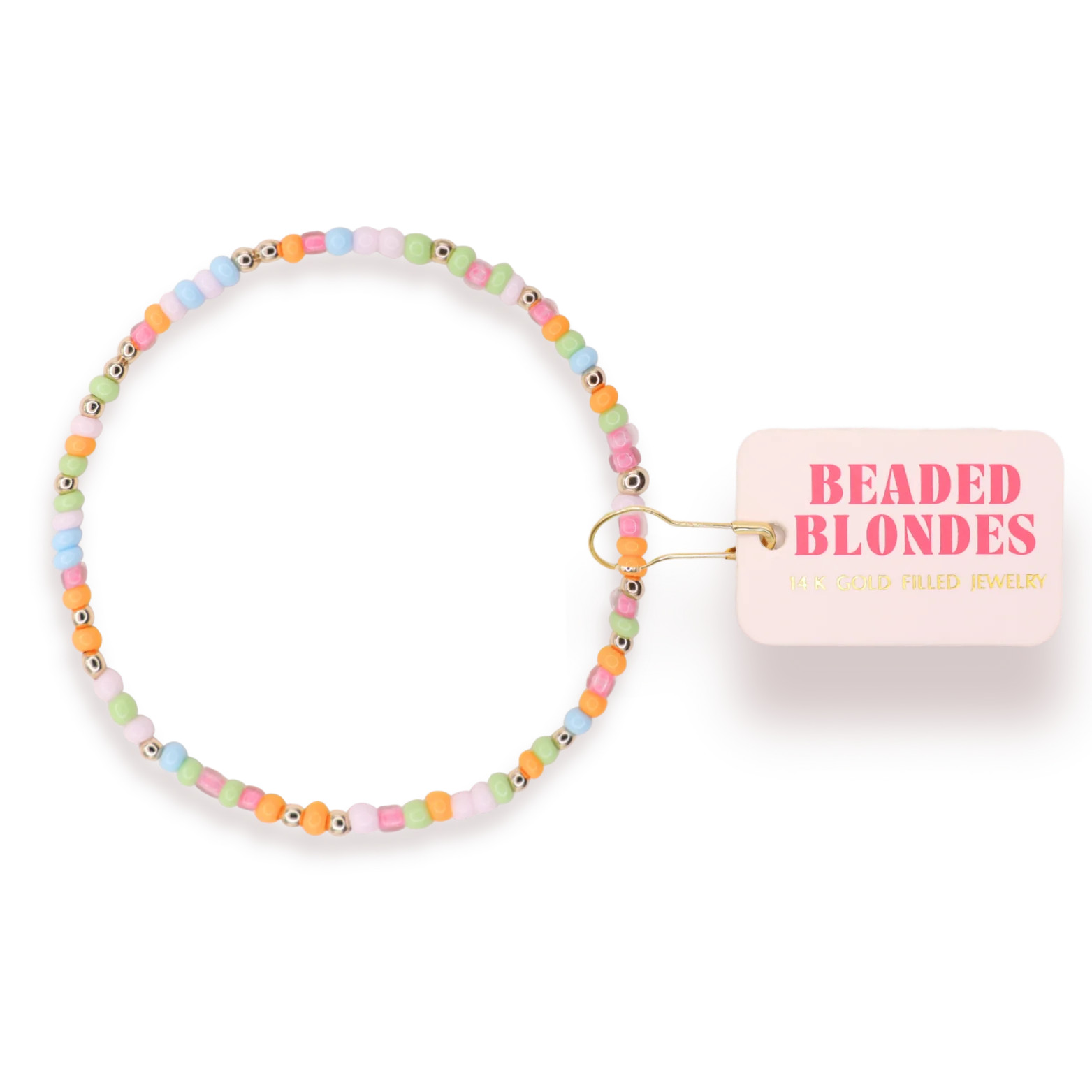 Callie Danielle Color The World with Kindness Sprinkle Bracelet | Beaded Blondes