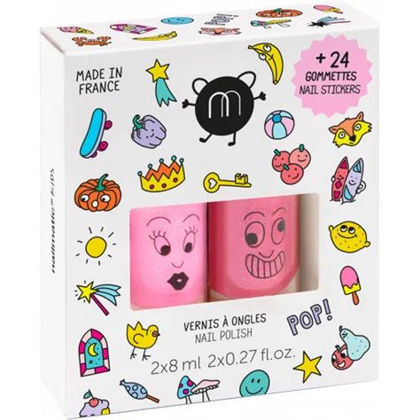 POP Polish and Nail Stickers Set - Nailmatic Pretend Play, Play Tents & Vanities | Maisonette | Maisonette