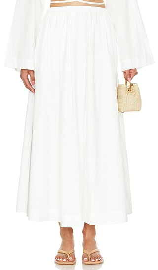 Scanno Skirt in White | Revolve Clothing (Global)