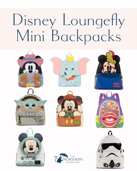 Loungefly Mini Backpacks are my go to for Disney trips. They fit a ton and are a fun addition to your outfit!

#LTKitbag #LTKtravel #LTKfindsunder100