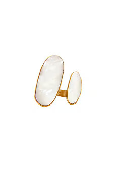 Cult Gaia Ami Ring in Mother Of Pearl from Revolve.com | Revolve Clothing (Global)