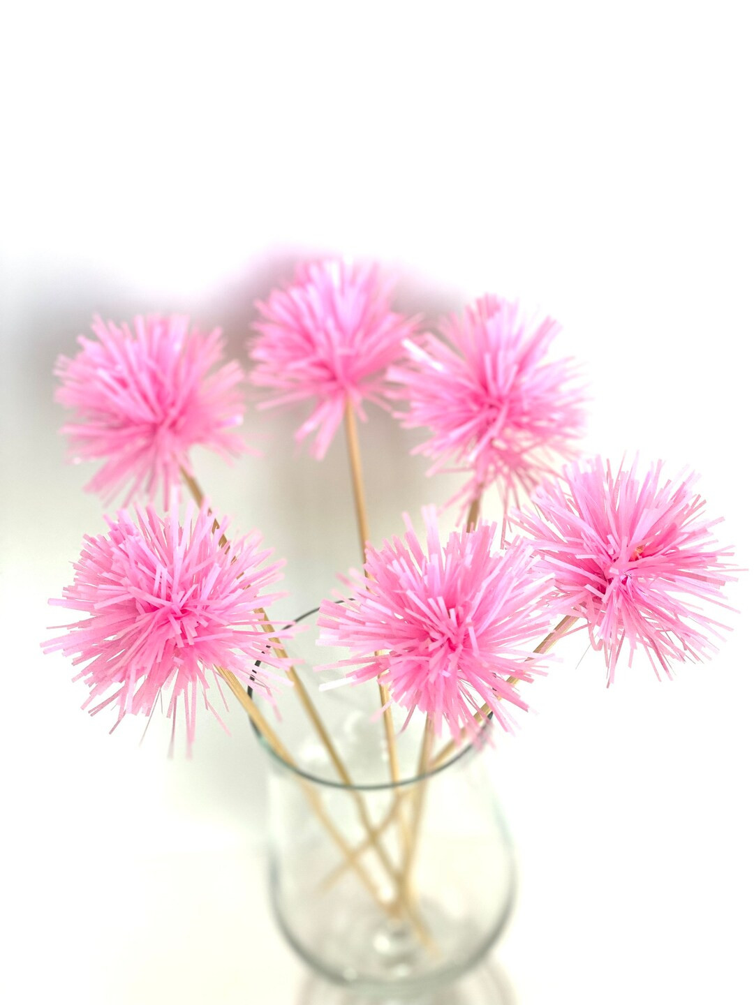 12 Pcs Small PINK Drink on Skewer Stick Birthday Party Cake - Etsy | Etsy (US)