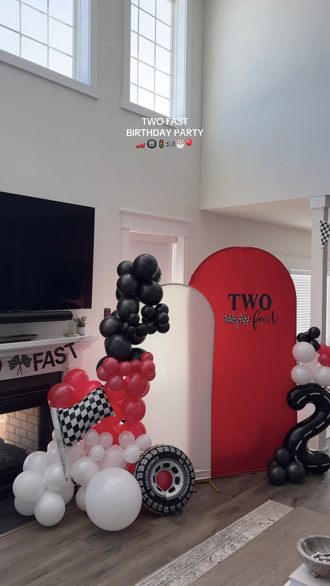 TWO fast birthday party theme set up 🏎️🏁🚦🛞

#LTKKids #LTKmomlife