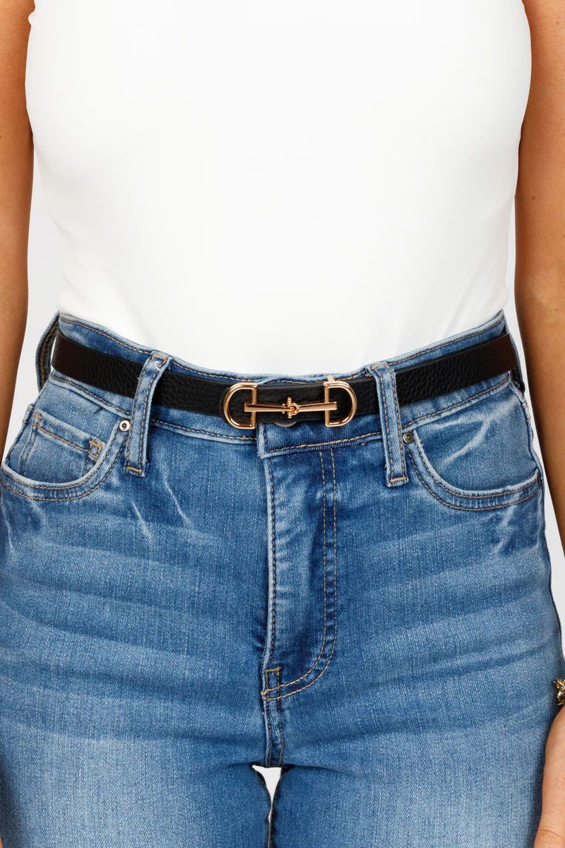 Delilah Belt- Black | Avara