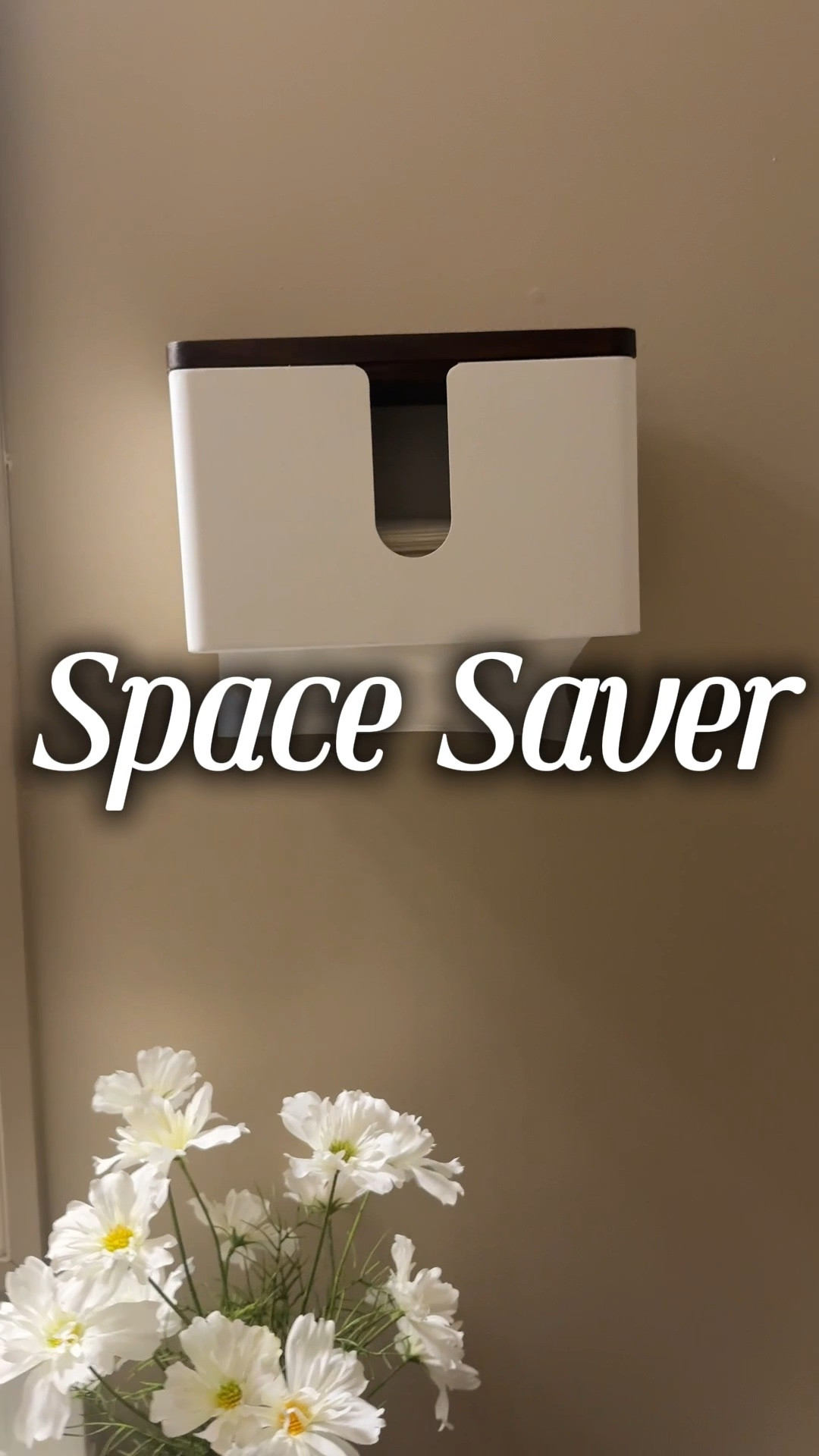 This hand towel dispenser is the perfect space saver for your bathroom  

#LTKHome