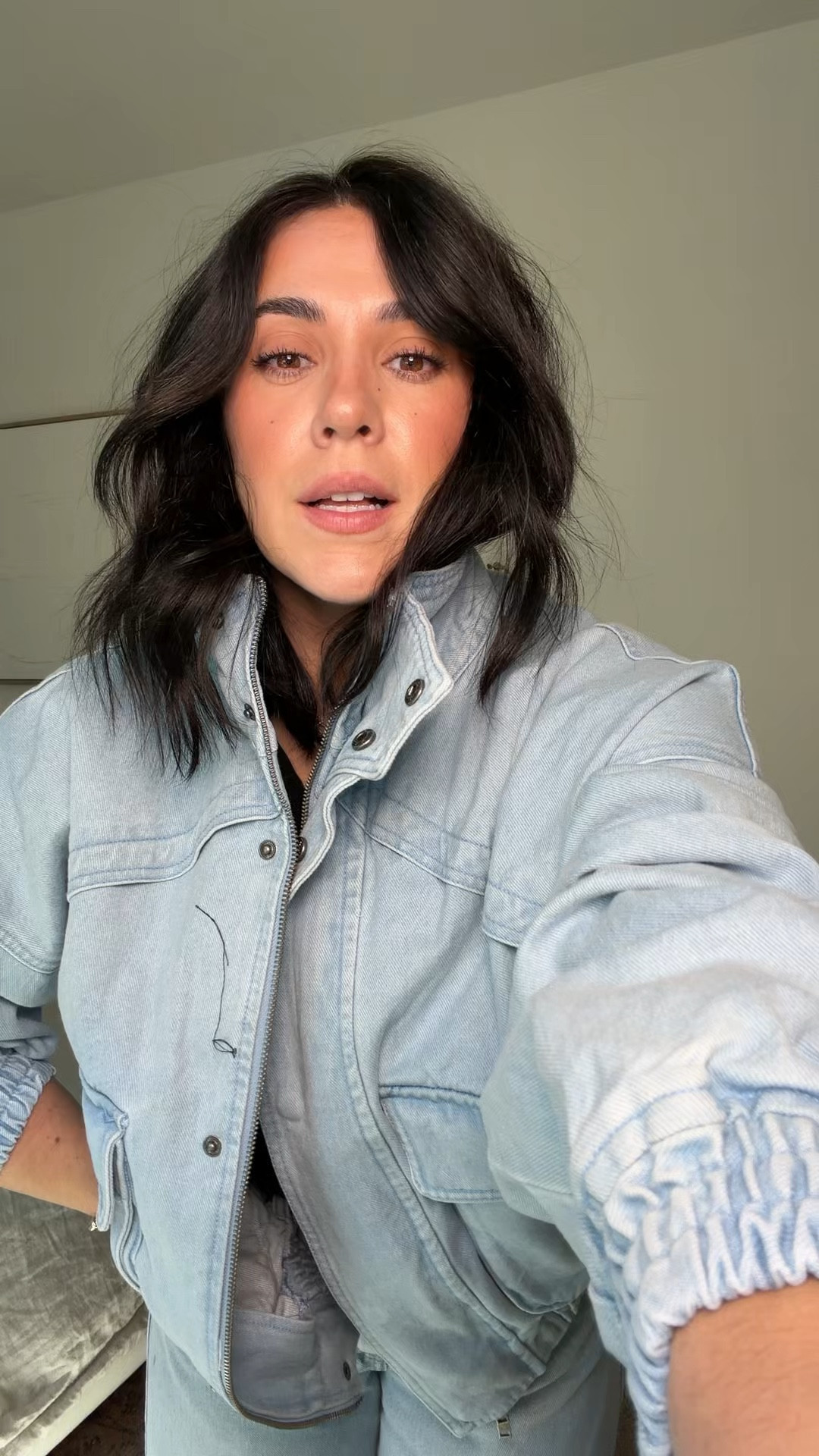 All sizes back in stock! I did a medium, the large was way too big. Size down. Elevated chic spring outfit. 

#LTKSpringSale #LTKootd #LTKMidsize