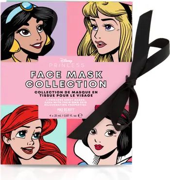 MAD BEAUTY x Disney Princess 4-Pack Sheet Face Masks | Nordstrom | Nordstrom