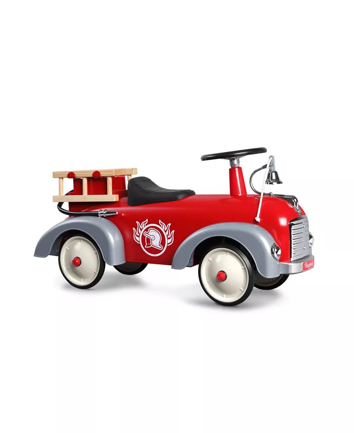 Baghera Metal Ride-On Fireman - Macy's | Macy's